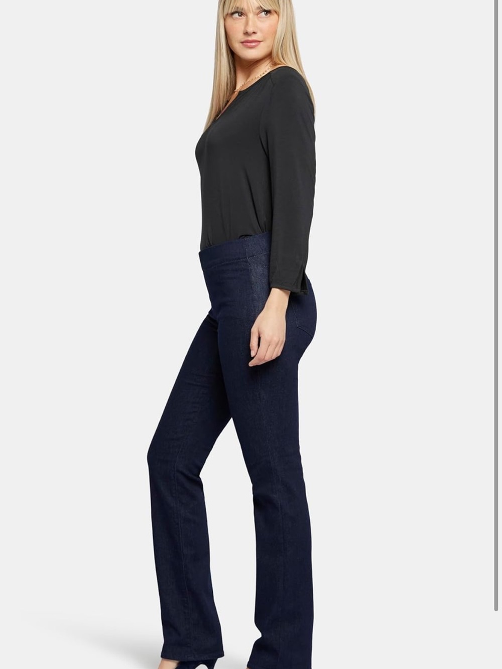 Pull-On Marilyn Straight Jeans - Effortless Comfort and Style 1377/12-1 - Picture 5 of 7